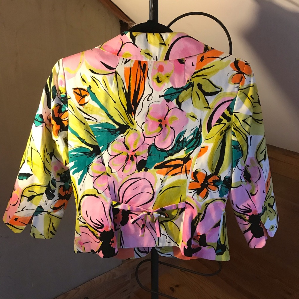 Milly of New York Floral Blazer, EUC, 6 - Picture 2 of 16